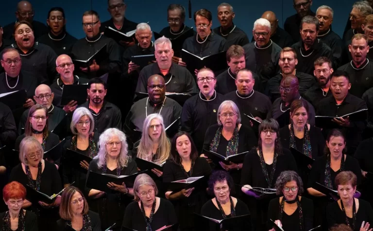 Reveille MenÕs Chorus 30th anniversary show on April 26, 2025.
Photo by: Mamta Popat