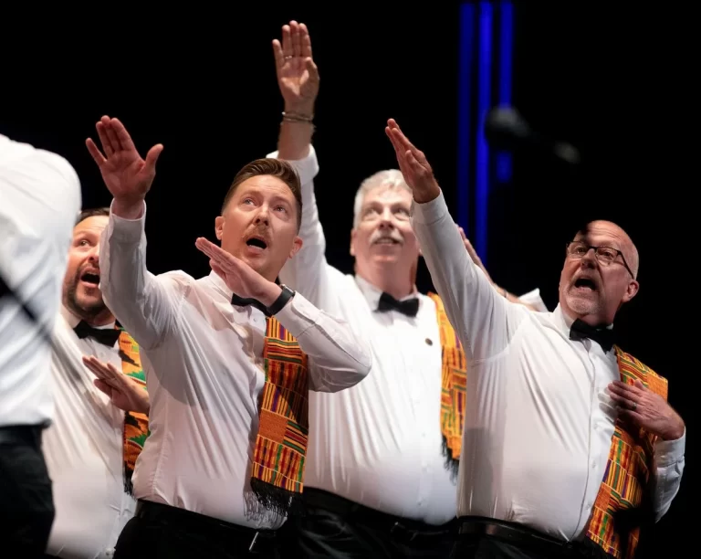 Reveille MenÕs Chorus 30th anniversary show on April 26, 2025.
Photo by: Mamta Popat